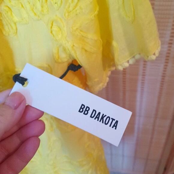 BB Dakota Marnie Yellow Floral Mini S NWT - Picture 15 of 16
